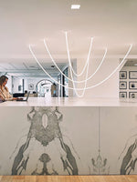 Flexible Curve Line Pendant Lamp