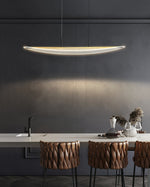 Transparent Leaf Pendant Light