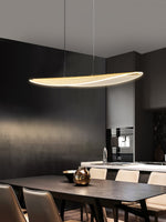 Transparent Leaf Pendant Light