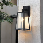 Trapezoidal Waterproof Led Vintage Outdoor Wall Light Wall Sconce Lighting