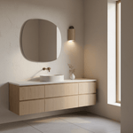 Travertine Cylinder Wall Sconce with Cap – Modern Natural Stone Lighting
