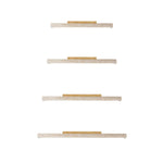 Travertine Linear Ceiling Light – Natural Stone LED Fixture for Modern Interiors