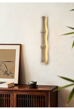 Travertine Column Glow Wall Sconce – Modern Stone LED Wall Light