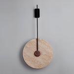travertine-disc-wall-lamp