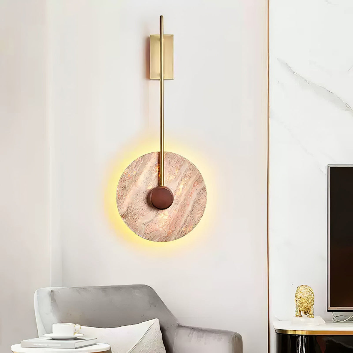 travertine-disc-wall-lamp