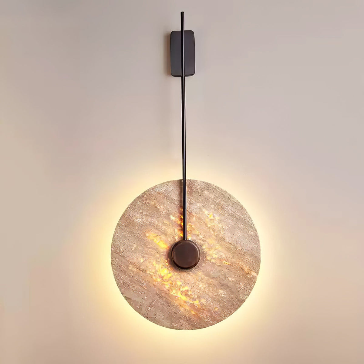 travertine-disc-wall-lamp