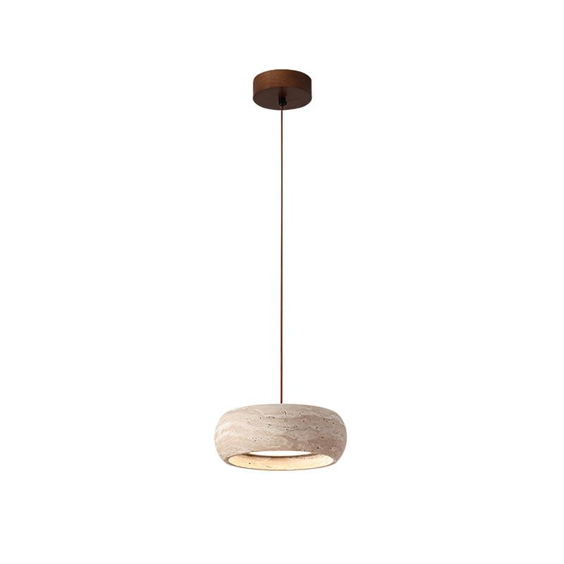 travertine-drum-pendant-lamp