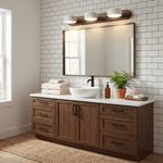 Travertine Duo Cordless LED Wall Sconce with Touch Dimming