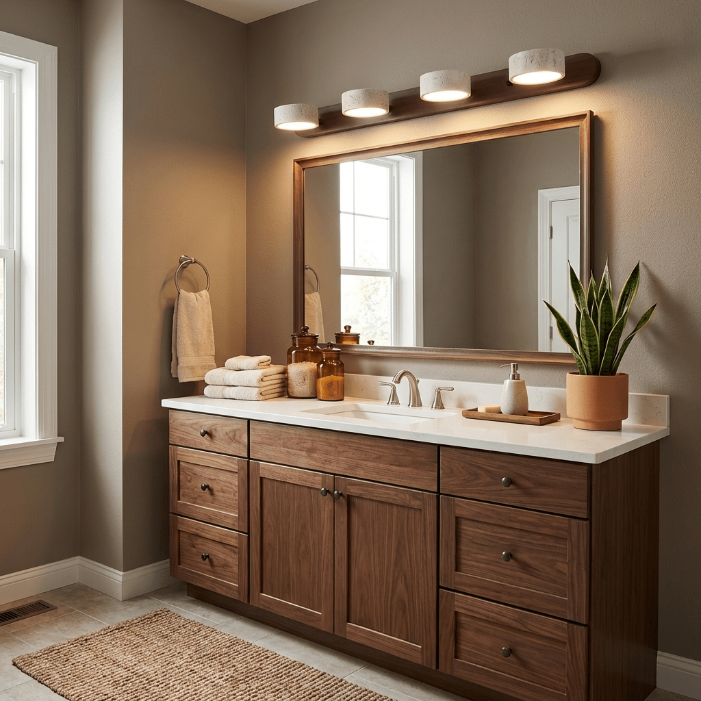 Travertine Duo Cordless LED Wall Sconce with Touch Dimming