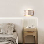 Ribbed Travertine Wall Sconce | Organic Modern Stone Lighting