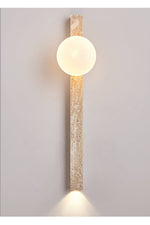Travertine Wall Sconce with Up and Down Lighting