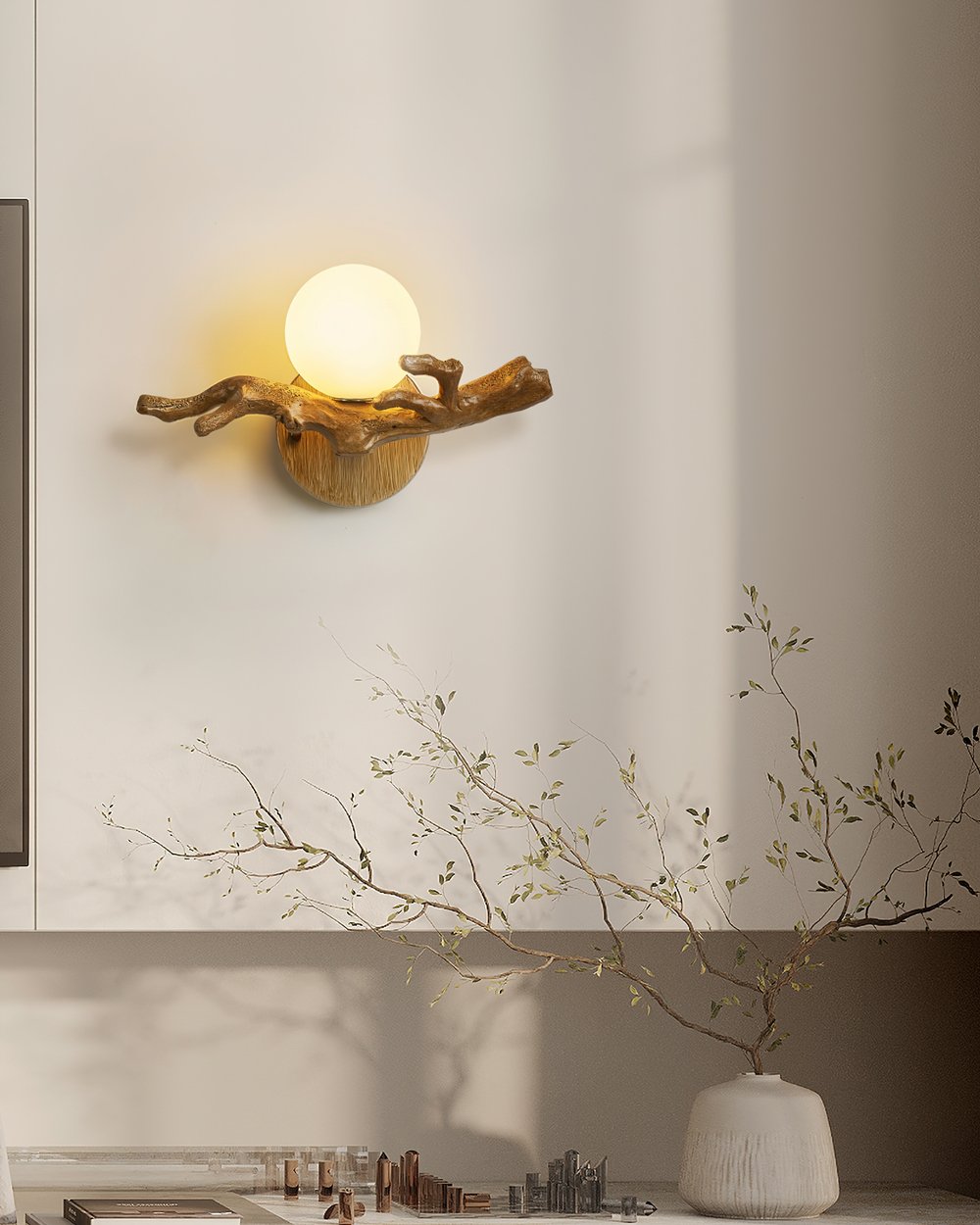 Tree Branch Wall Lamp