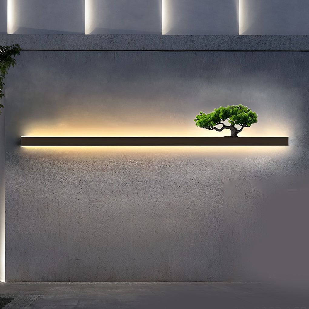 Waterproof Strip Outdoor Wall Lights Sconces