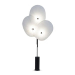 Triple Floral Floor Lamp