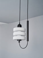 Triple Puck Pendant light