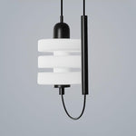 Triple Puck Pendant light