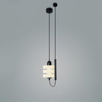 Triple Puck Pendant light