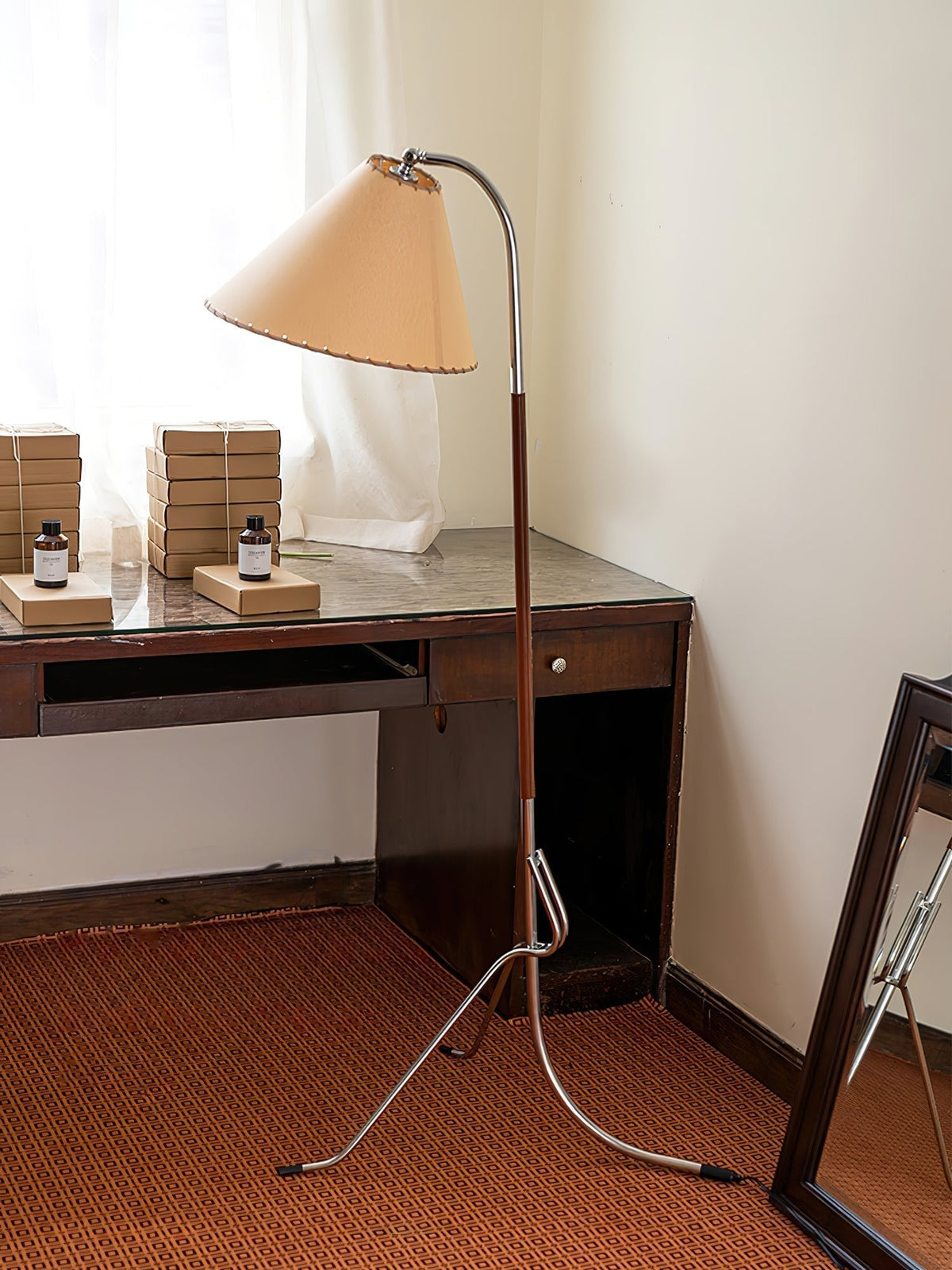 Tripod Arc Floor Lamp