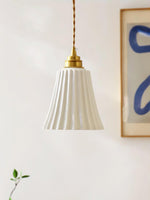 Trumpet Ceramic Pendant Light