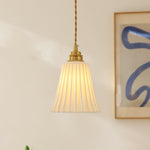 Trumpet Ceramic Pendant Light