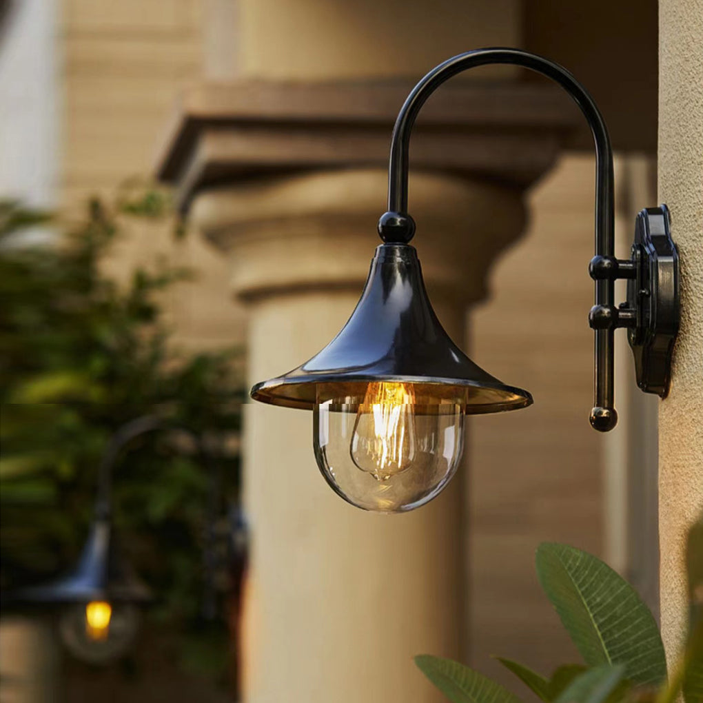 Trumpet Shaped Led Outdoor Wall Lamp Li002094