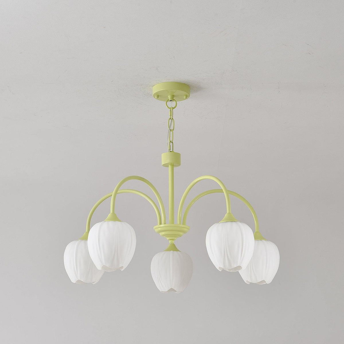 tulip-matcha-chandelier