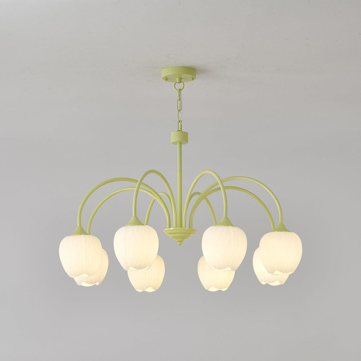 tulip-matcha-chandelier