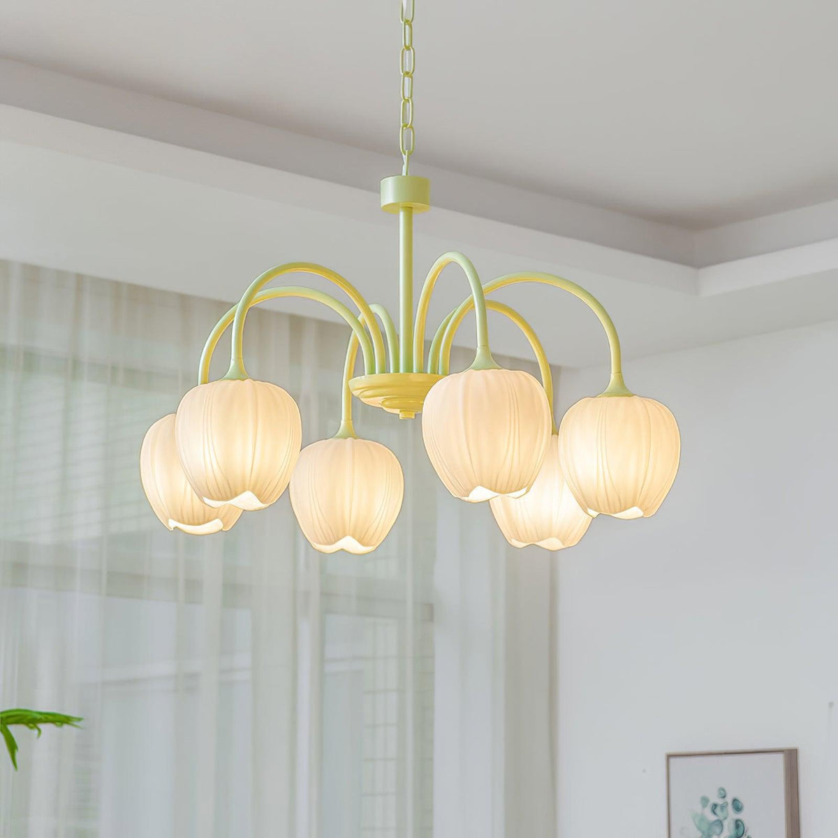 tulip-matcha-chandelier