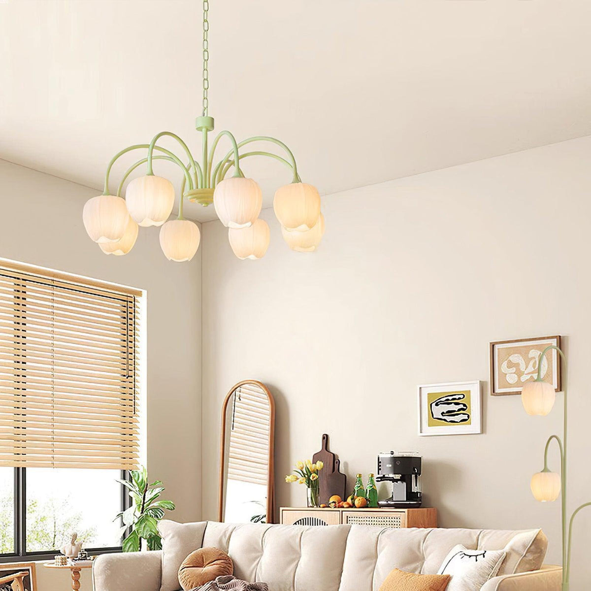 tulip-matcha-chandelier