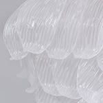 Tuliva Glass Ceiling Light – Modern Flush Mount for Living & Dining
