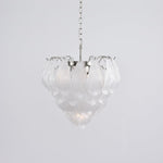 Tuliva Hand-Blown Glass Chandelier for Dining Room and Living Room