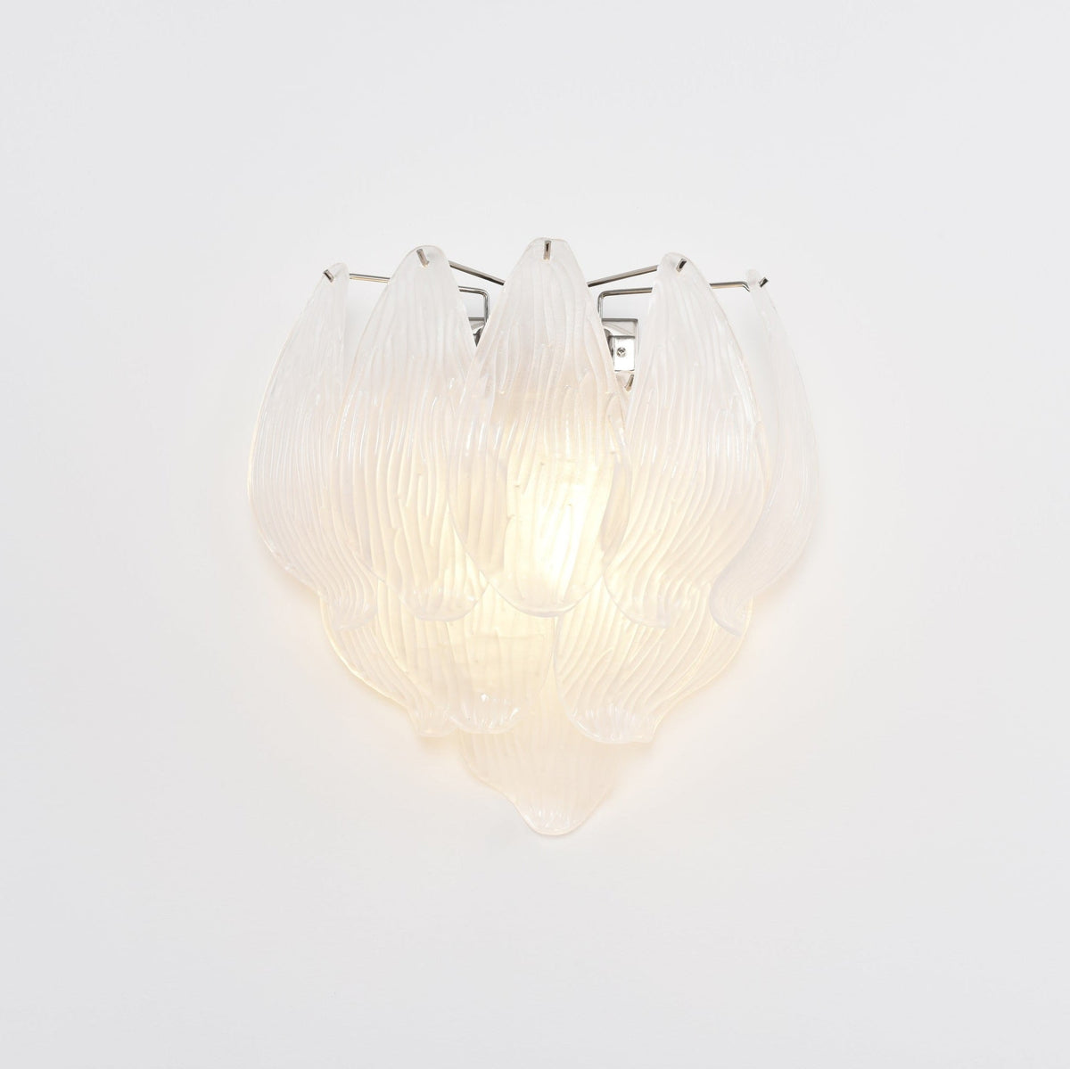 Tuliva Art Glass Wall Sconce for Modern Interiors