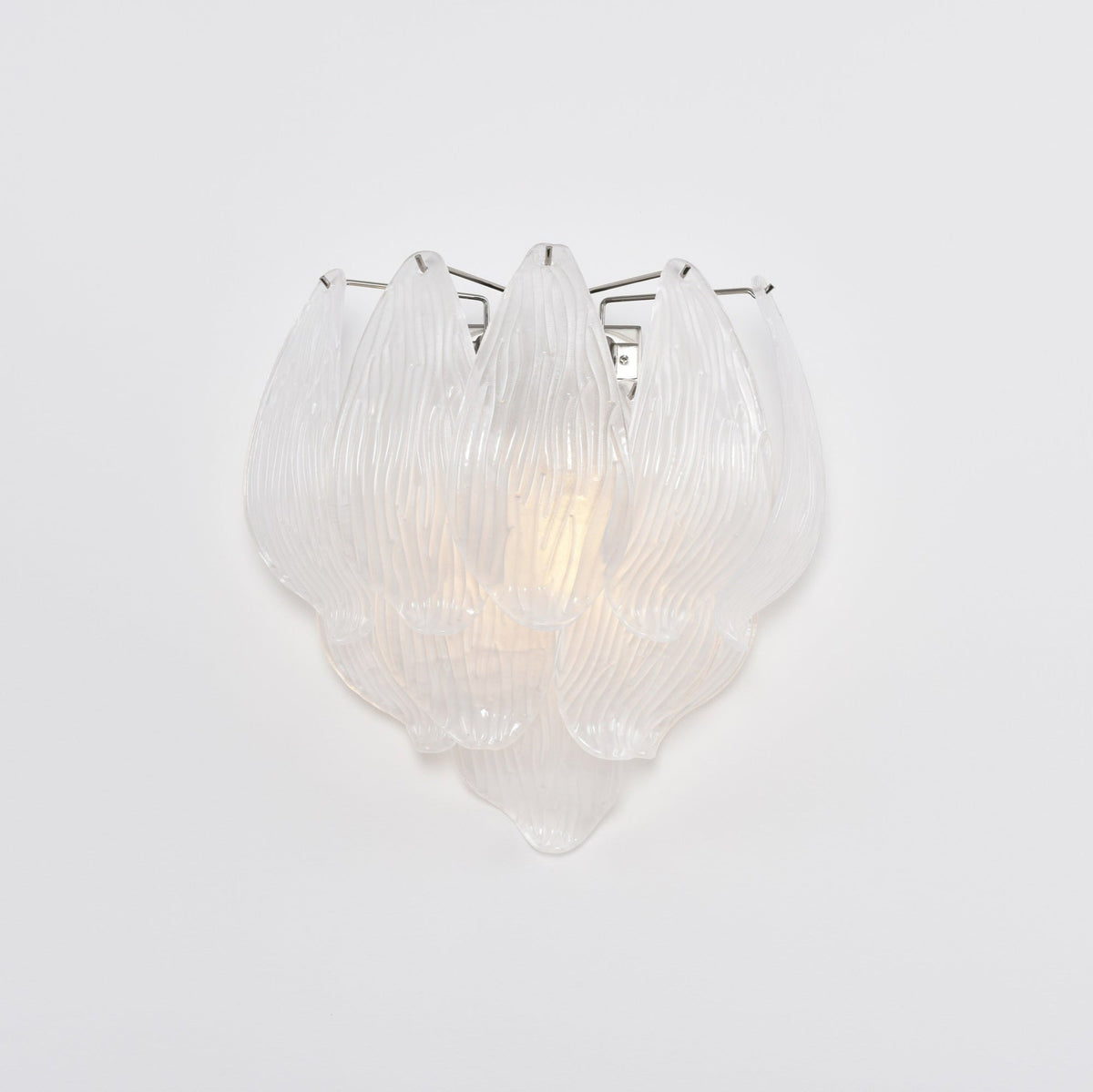 Tuliva Art Glass Wall Sconce for Modern Interiors