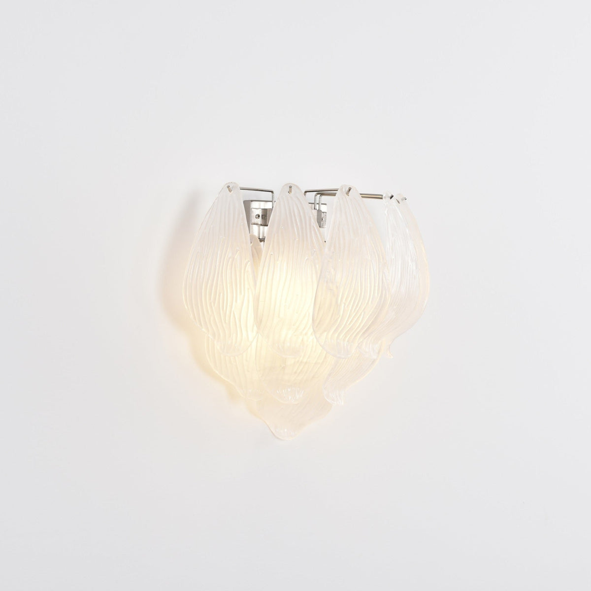 Tuliva Art Glass Wall Sconce for Modern Interiors