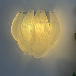 Tuliva Art Glass Wall Sconce for Modern Interiors
