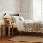 Artisan Ceramic Table Lamp with Linen Shade for Modern Interiors