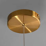 Two Boats Acrylic LED Pendant Light, Linear Modern Chandelier for Kitchen Island and Dining Room
