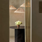 Tynellia Pendant Light – Natural Bamboo & Brass Nordic Pendant Lamp