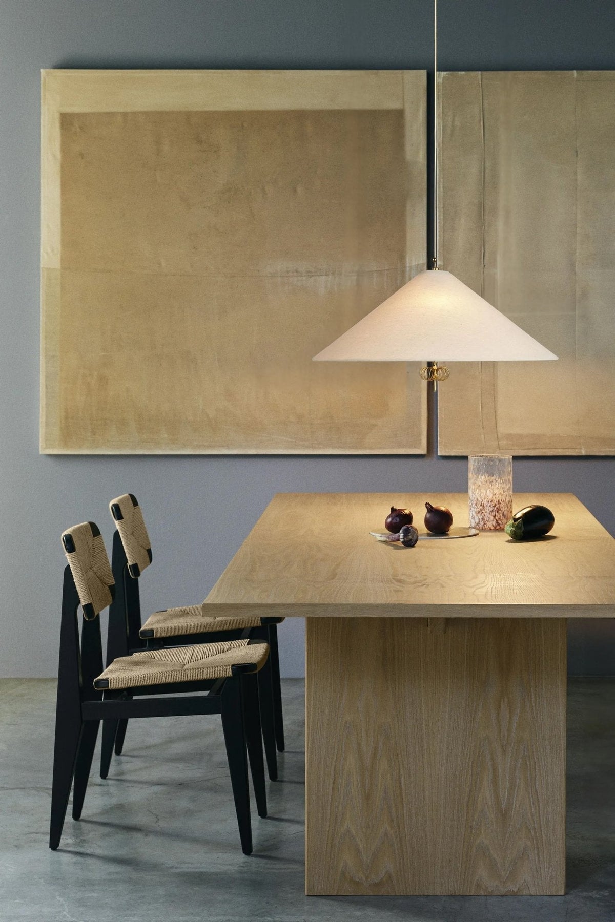 Tynellia Pendant Light – Natural Bamboo & Brass Nordic Pendant Lamp