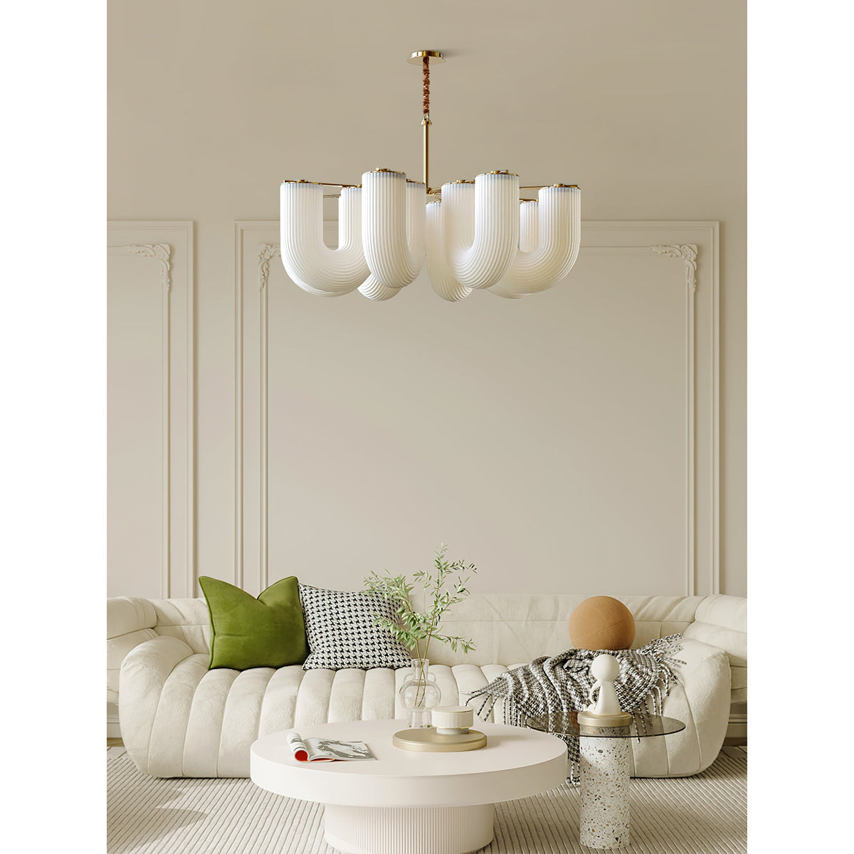 u-shaped-chandelier