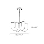 u-shaped-chandelier