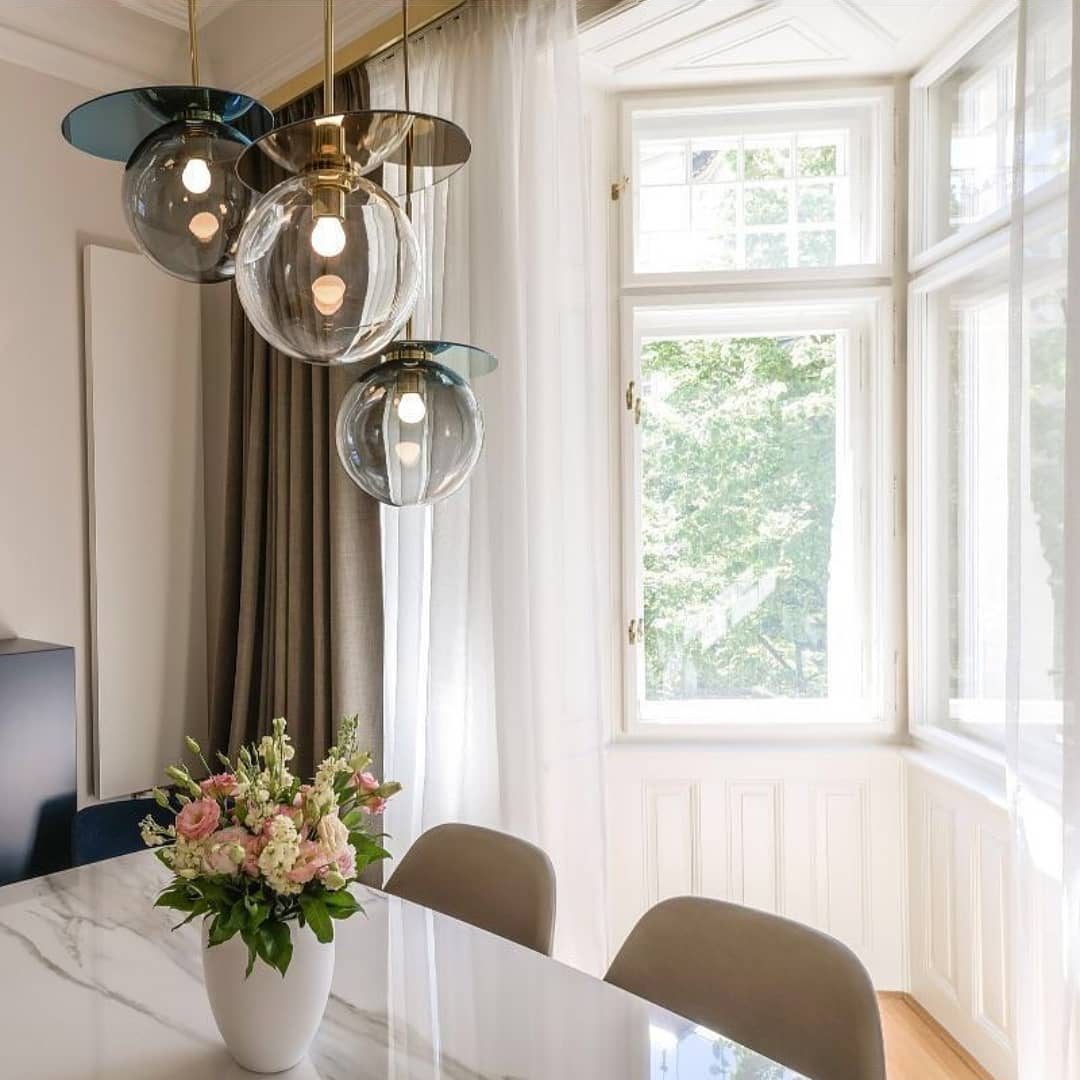 Umbra Glass Chandelier