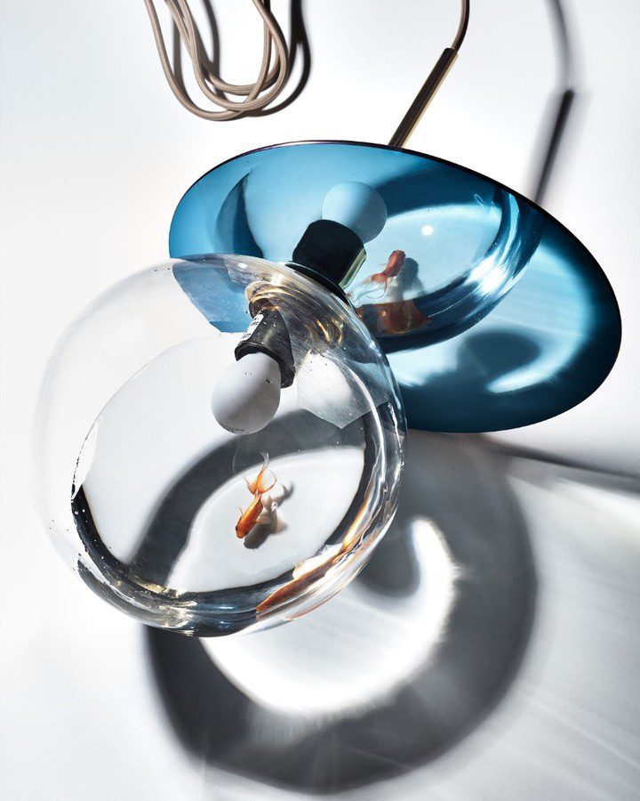 Umbra Glass Chandelier