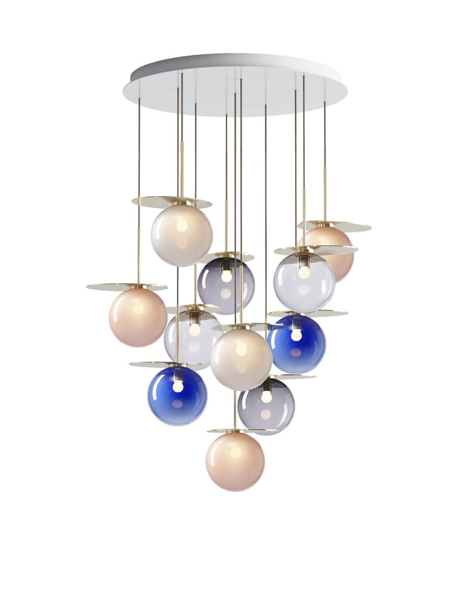 Umbra Glass Chandelier