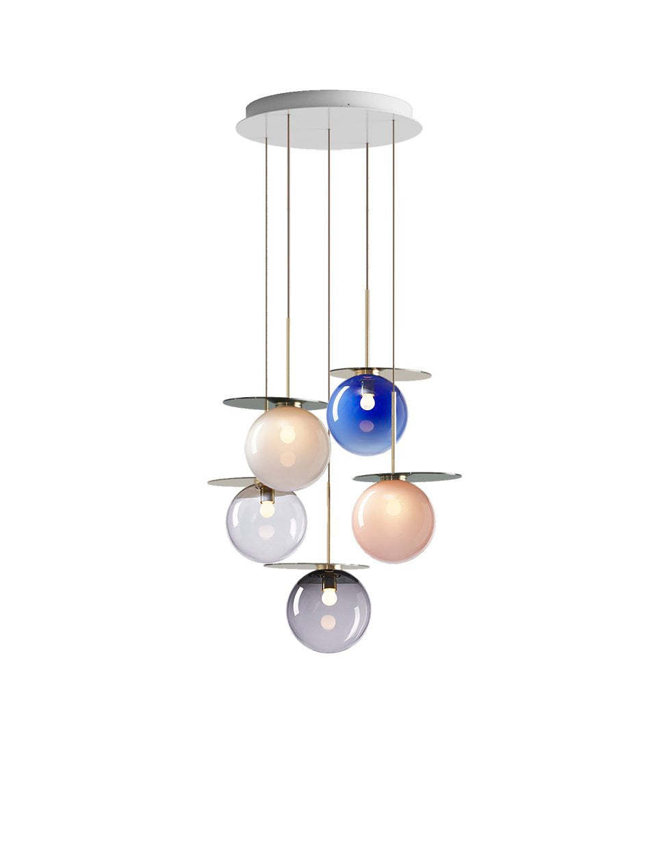Umbra Glass Chandelier