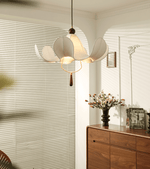 Umbrella Blossom Pendant Light – Sculptural Fabric Pendant for Modern Interiors