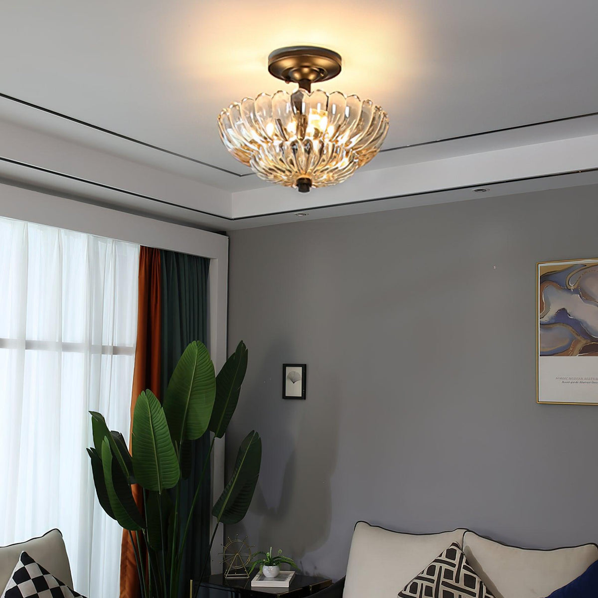 umbrella-glass-ceiling-light