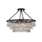 Unique Tiered Crystal Chandelier