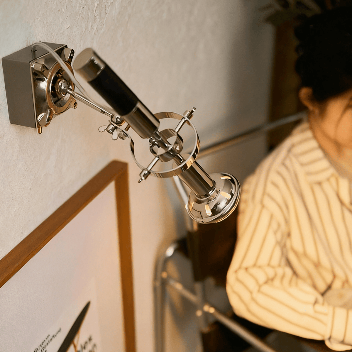 Urban Edge Swing Arm Wall Sconce in Chrome for Modern Interiors