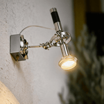 Urban Edge Swing Arm Wall Sconce in Chrome for Modern Interiors